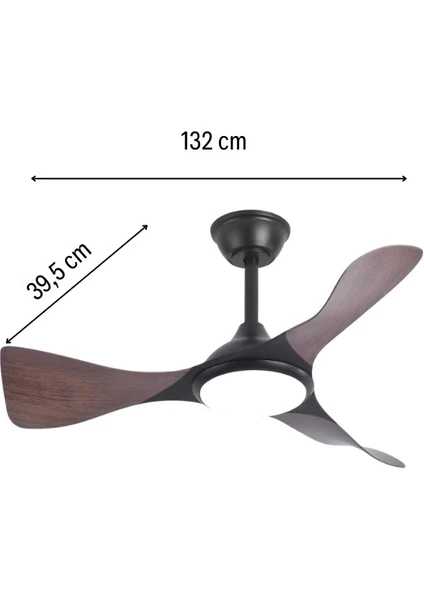 CT-3002 Vantilatör Tavan Armatürü - Görsel 2