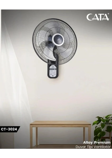 CT-3024 Duvar Tipi Vantilatör - Görsel 2